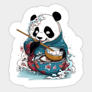 Ramen Panda Sticker